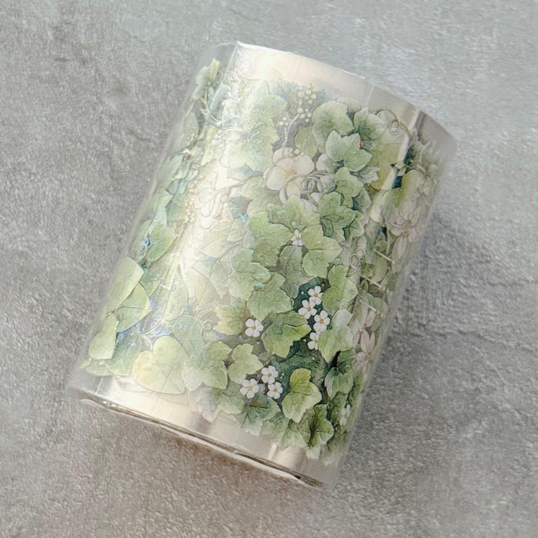 新七天《藤上花》海外マスキングテープ　マステ 【2569】