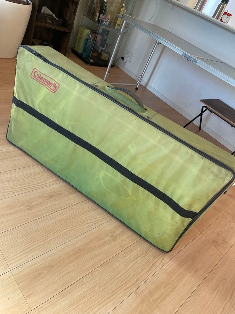 ヴィンテージコールマンキッチンテーブル　テーブルゲーム　収納袋あり