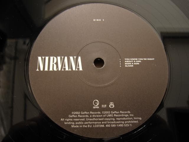NIRVANA　ニルヴァーナ　2枚組　レコード　2002　オリジナル盤