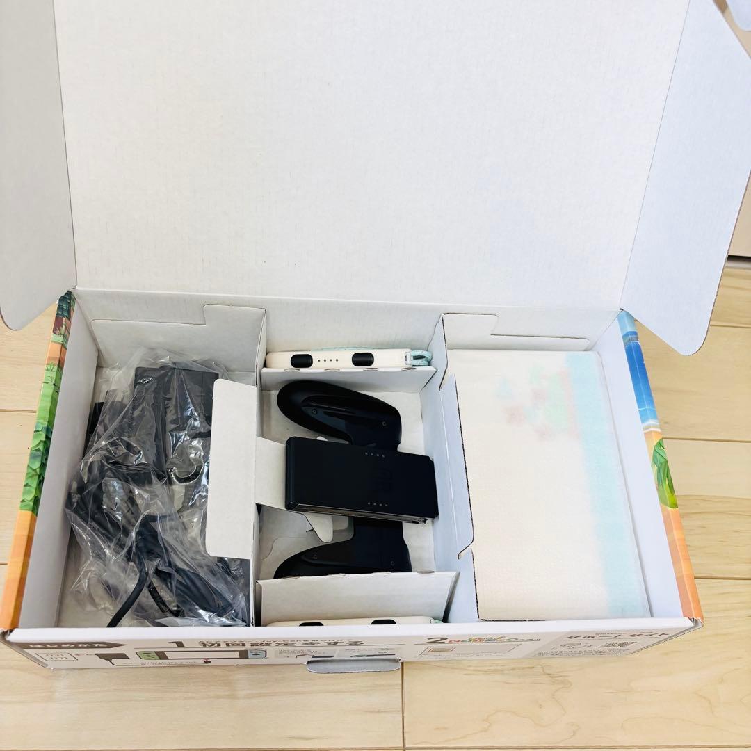 【未使用に近い】バッテリー強化版　Nintendo Switch スイッチ　本体