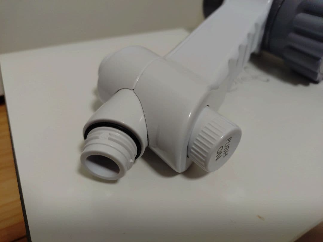 ミラブルゼロ シャワーヘッド ホワイト/グレー