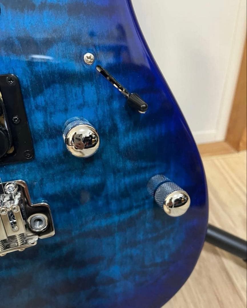 美品 Ibanez アイバニーズ GRX70QA-TBB エレキギター