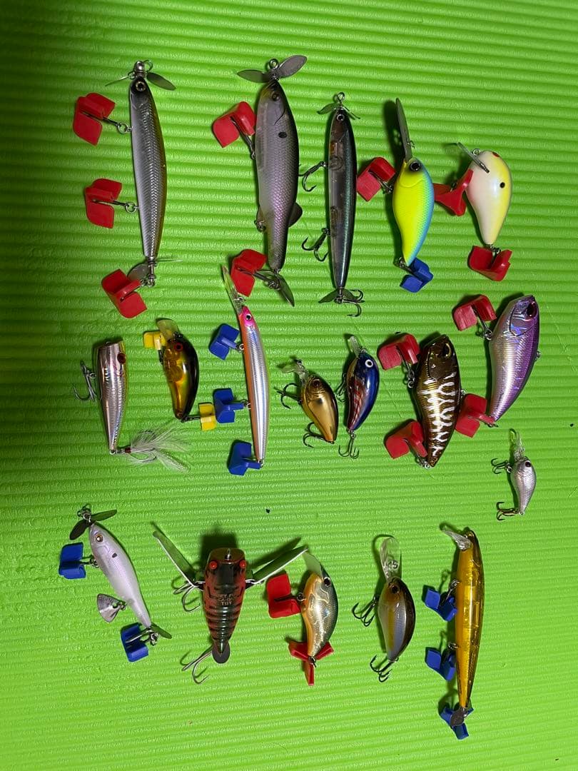 バス釣り　ルアーセット