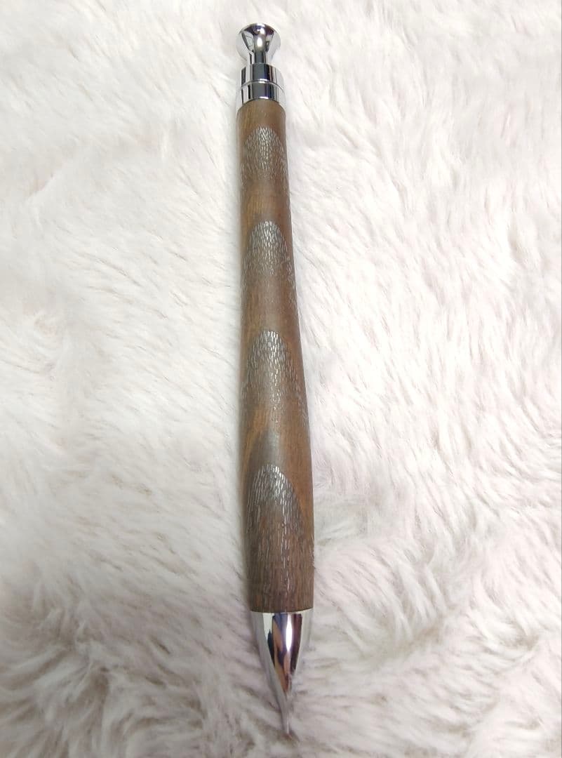 こぶた工房　メタライズドウッド欅　シャーペン