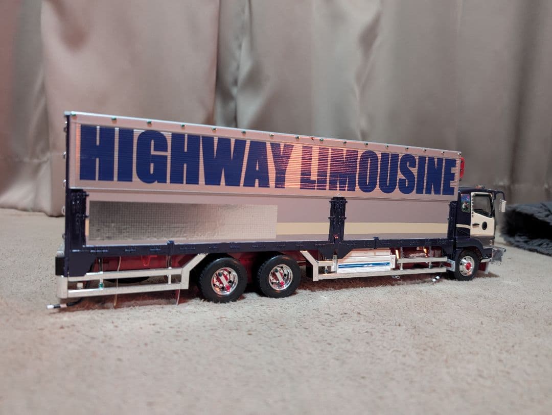 デコトラプラモデル完成品1/32