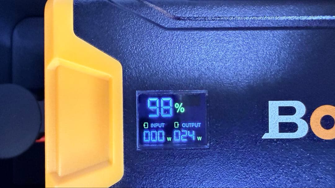 BougeRV 車載冷蔵庫用ポータブルバッテリー 220W　ACアダプター付