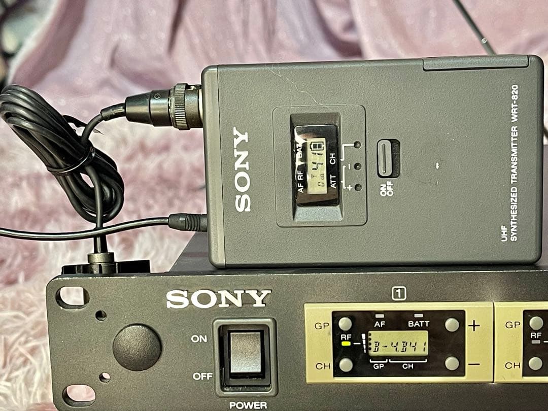 【早い者勝ち！！】SONY ワイヤレスマイク MB-806 / WRT-820