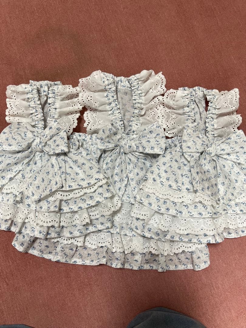 のん犬服ハンドメイドワンピース