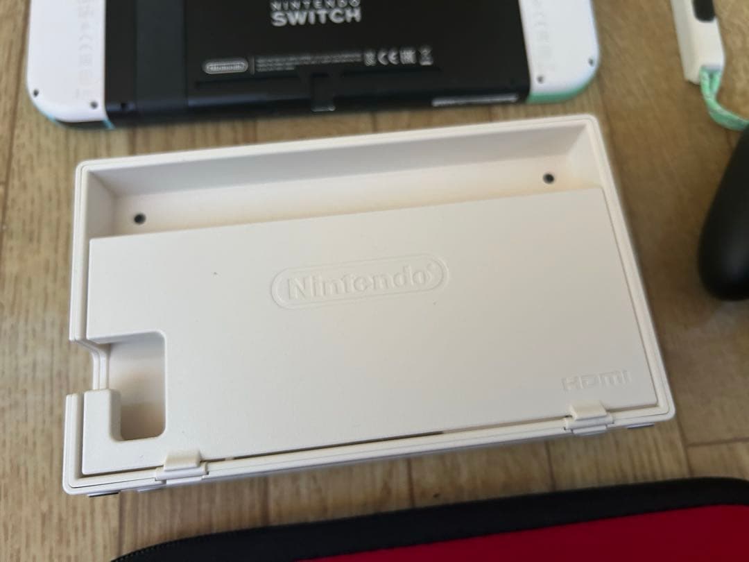 美品Nintendo Switch あつ森本体セット (ソフト・箱・充電奇なし)