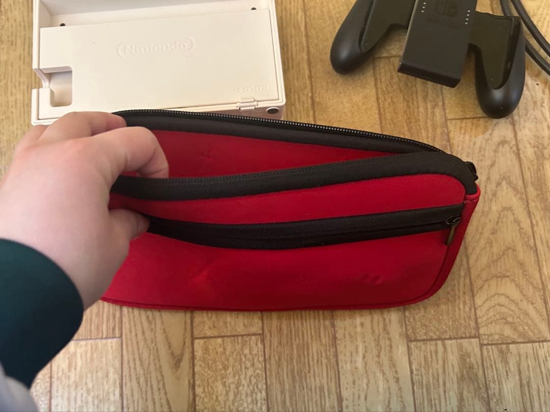 美品Nintendo Switch あつ森本体セット (ソフト・箱・充電奇なし)