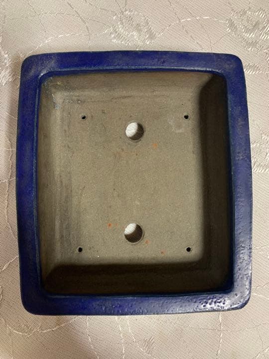 重石　長方　盆栽鉢