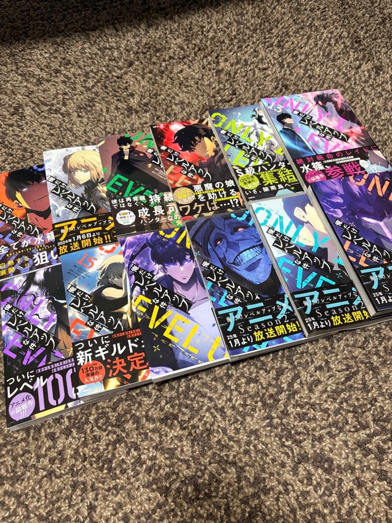 俺だけレベルアップな件　08〜19巻