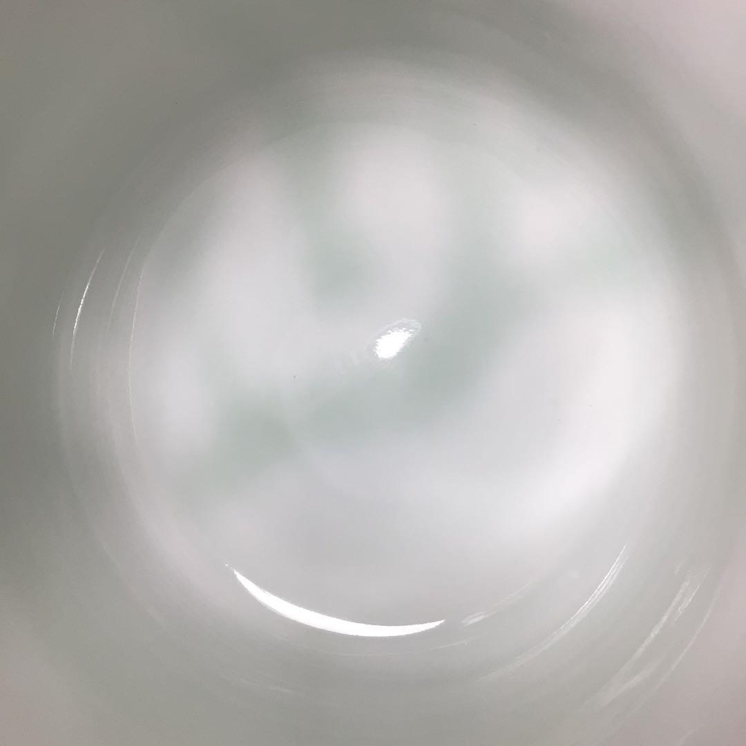 Ｒ６８３　水指　『石崎光四郎造』『青白磁』『末広水指』　共箱　茶道具