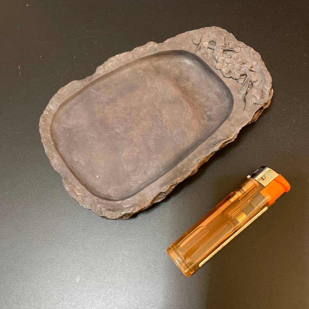 端渓硯　箱付　書道　墨　B