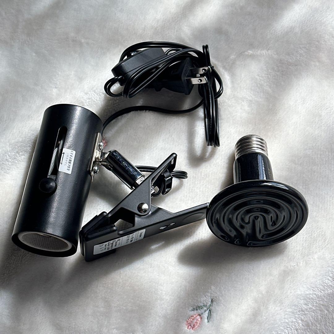 COOSPIDER爬虫類 ヒーター ライト 爬虫類用 赤外線 セラミックヒーター