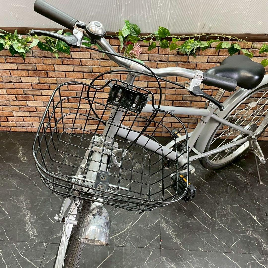 【92】子供用自転車 子供車 innovation factory グレー