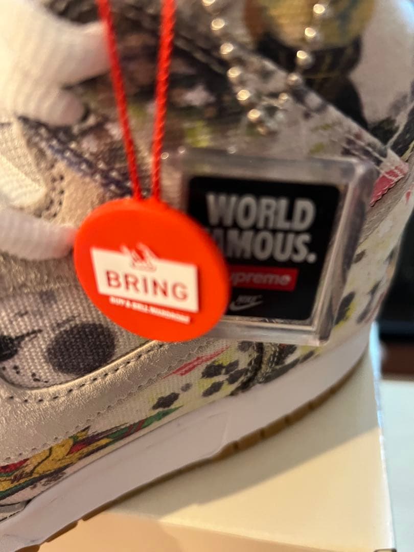 Supreme × Nike SB Dunk High \"Rammellzee