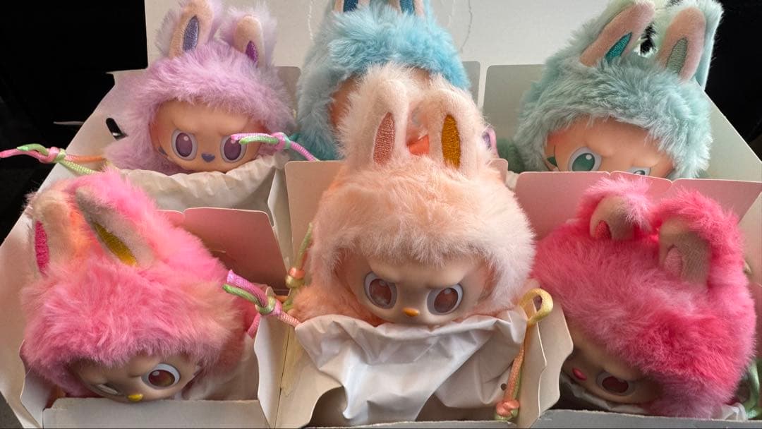 あ*ぅ様 【正規品】開封済ラブブエナジーアソートボックス6体入り全色ぬいぐるみペ
