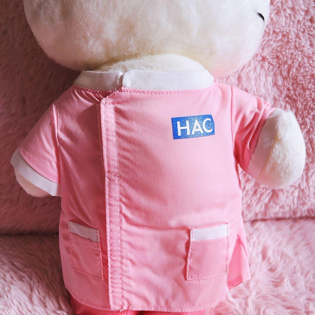 希少レア　ハローキティ　HACコラボ ぬいぐるみ　2003年製 サンリオ　レトロ