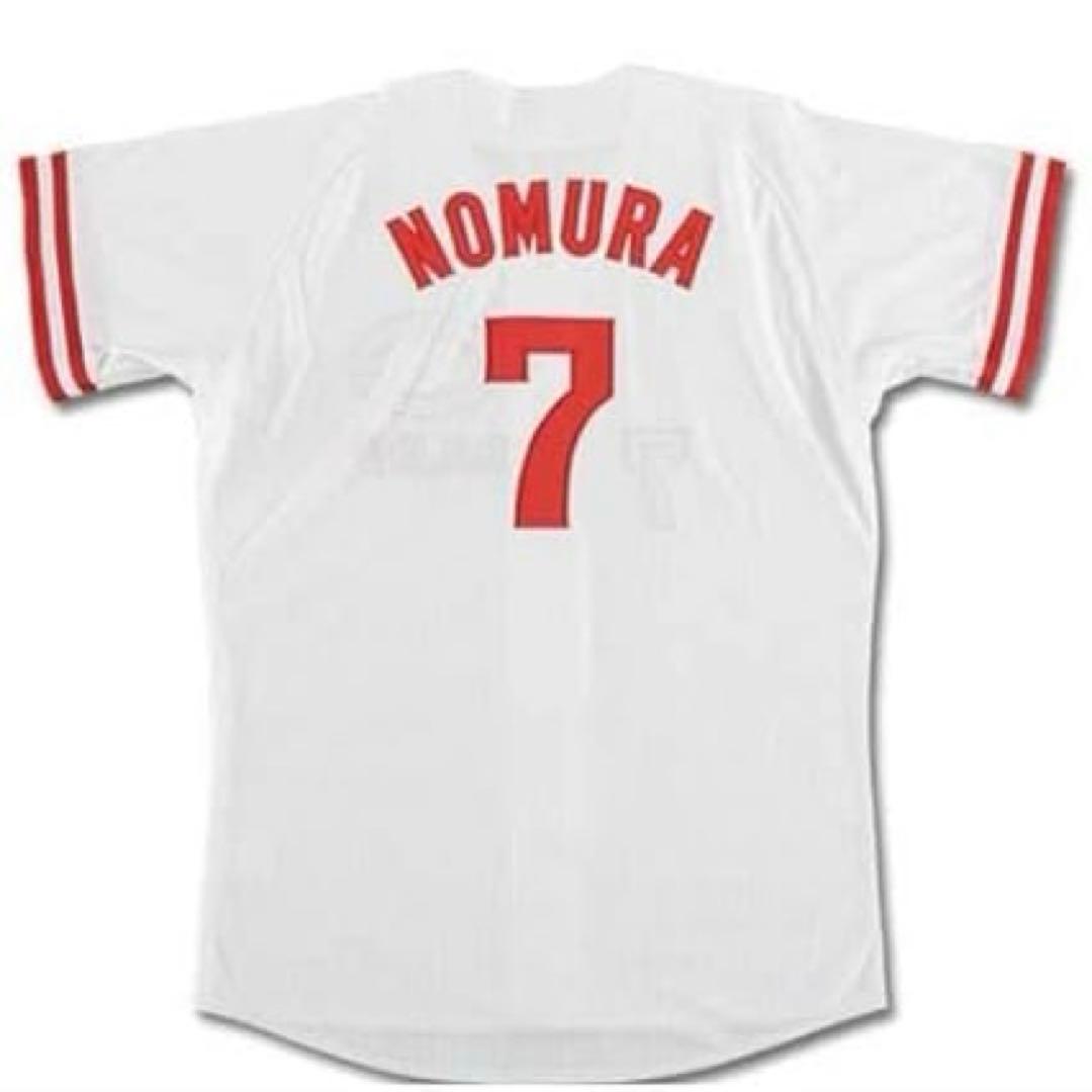 カープ　復刻　ユニフォーム　1989 1995 野村