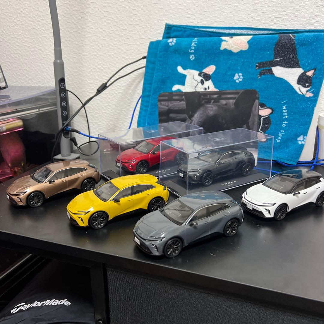 クラウンスポーツ1/30 サンプルミニカー全色セットです。