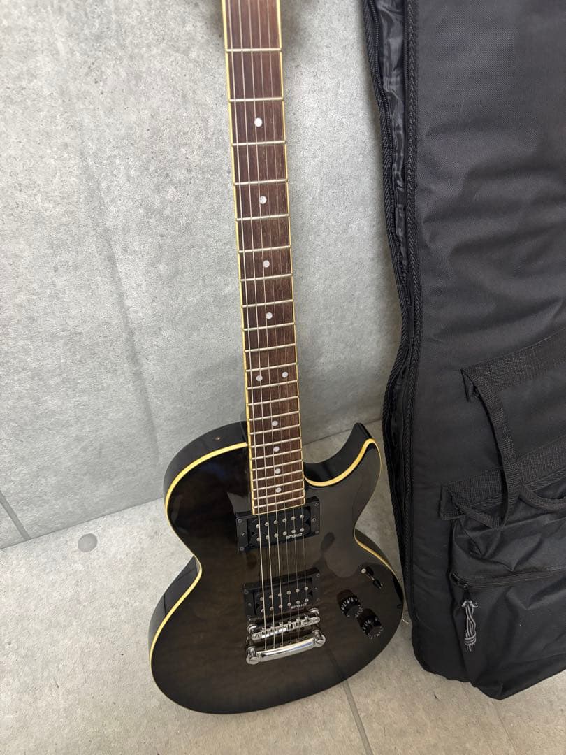 レスポール　ギター　EMG HZ PU付き　ケース付き