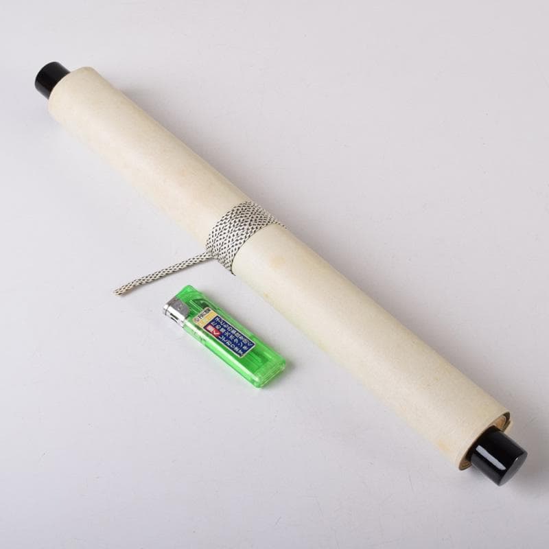 掛軸　堀内家　久田宗也　華月　色紙軸装　箱付　C　7828A