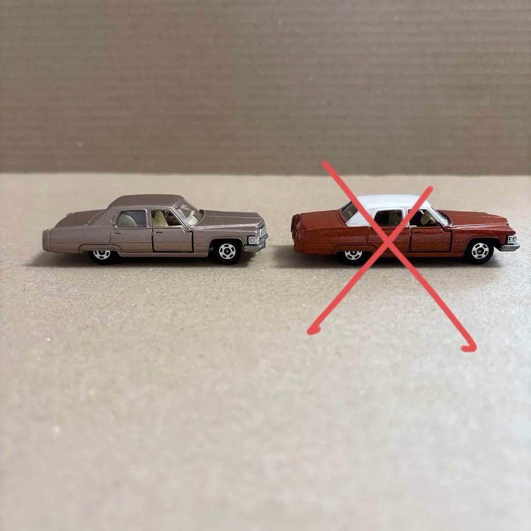トミカ　日本製　F2 キャデラック　フリートウッド　ブローアム　3台　箱なし