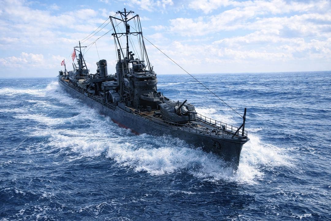 タミヤ1/350 駆逐艦　雪風