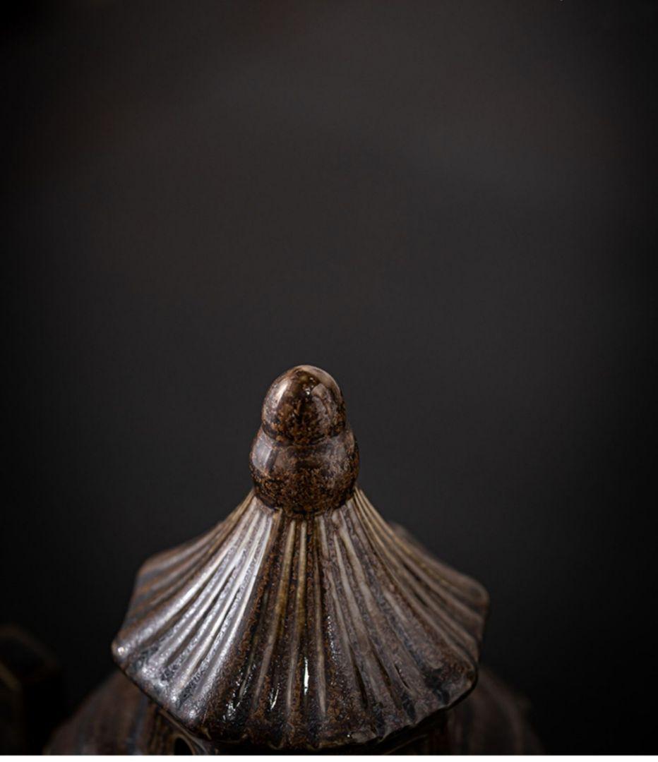 磁器香炉 太極香炉 茶道具　香道具 現代工芸品 美術品 置物