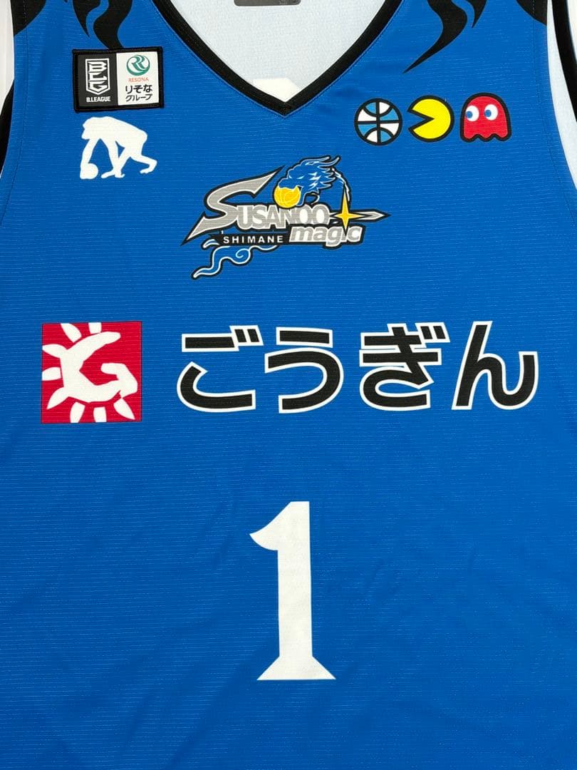 未使用 島根スサノオマジック バスケ ユニフォーム コティ クラーク選手