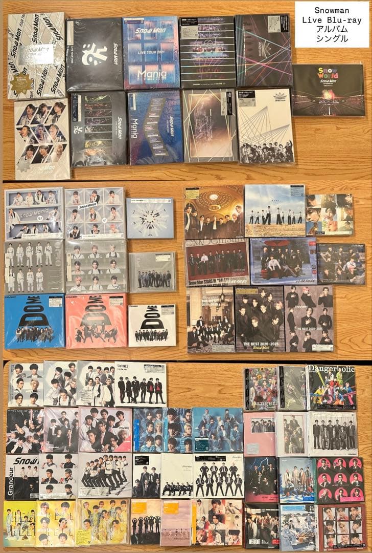 【最新作網羅】ManシングルCD+アルバム+ライブBlu-rayセット