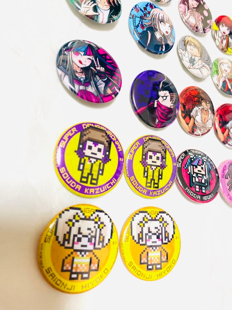 ダンガンロンパ　缶バッジ　カフェ　レア