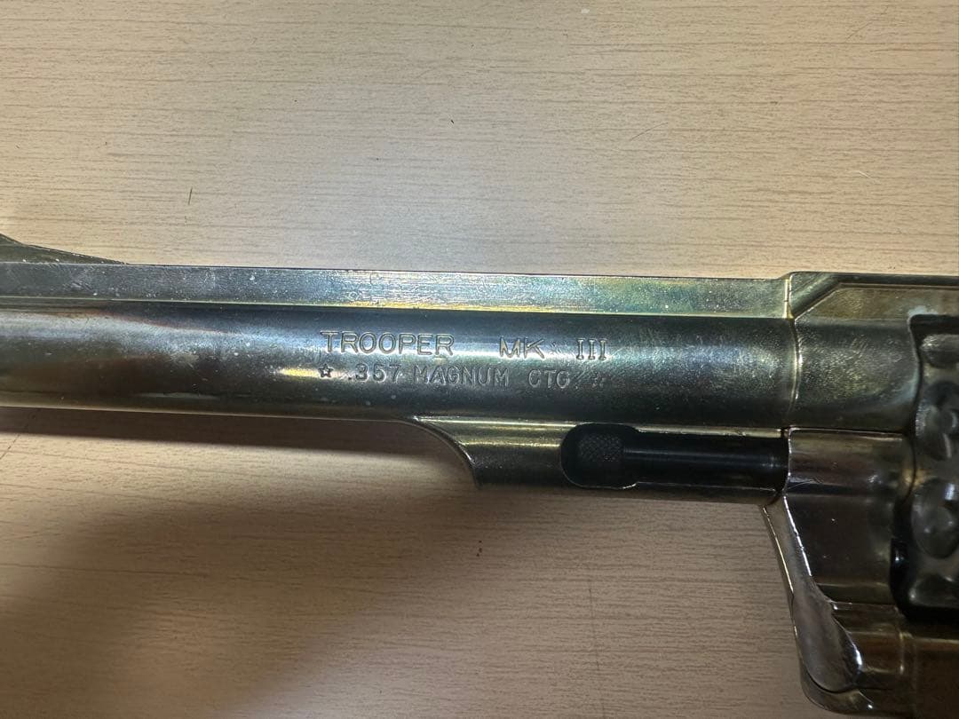 コクサイ コルト トル—パ— MK–3 6インチ　金属モデルガン　SMG刻印入