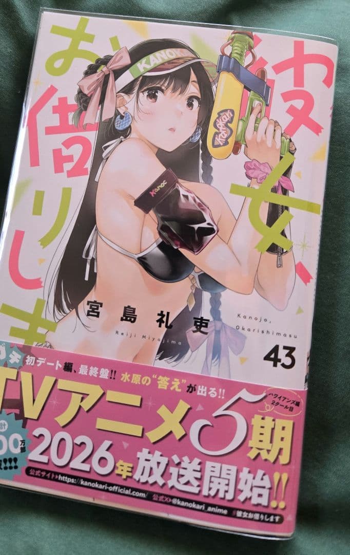 彼女、お借りします 全43巻 購入者特典 ポストカード付 帯付き