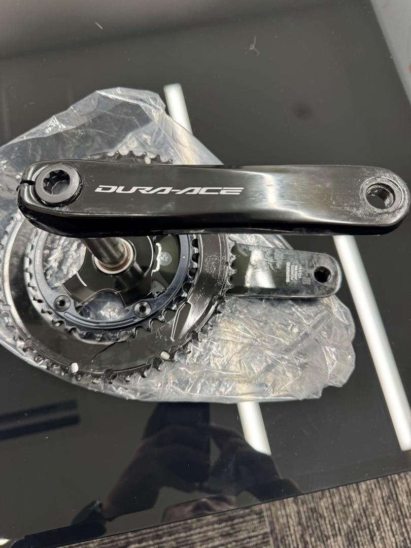 DURA-ACE ブラック クランクセット　172.5ミリ 50T / 34T