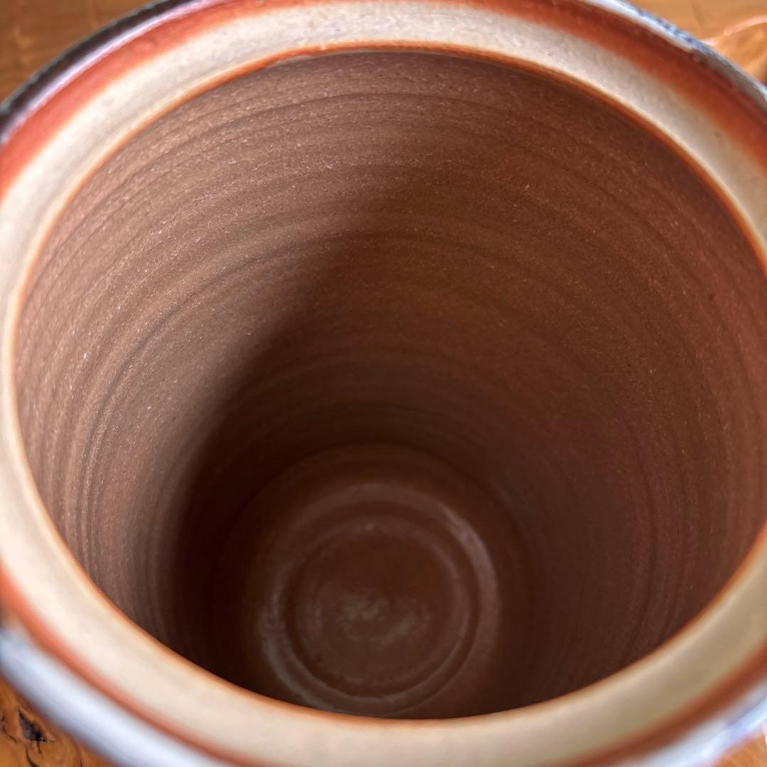 朝鮮唐津耳付細水指 原清和造 水指 茶道具