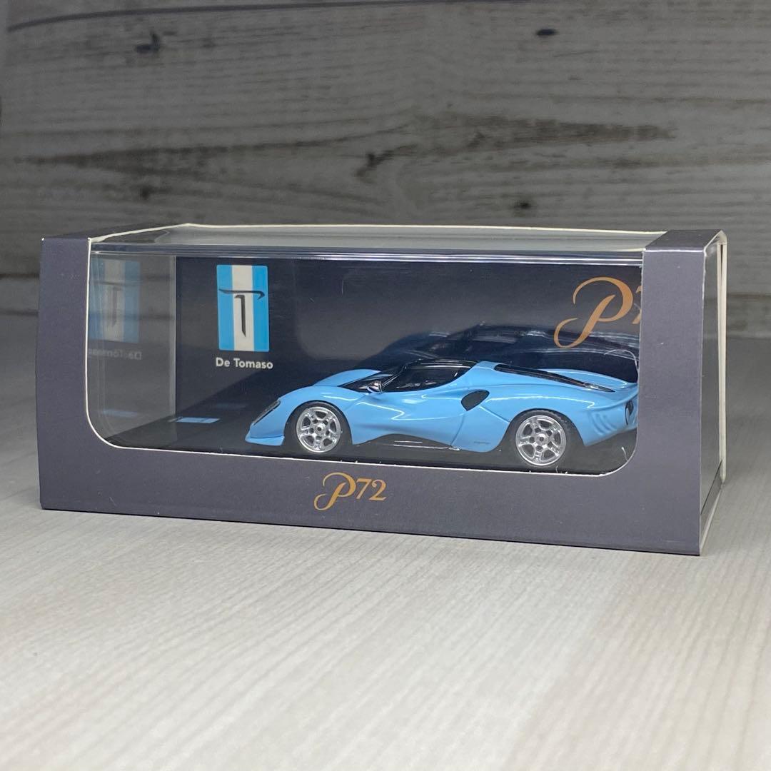 【希少】Peako 1/64 De Tomaso P72 Baby Blue