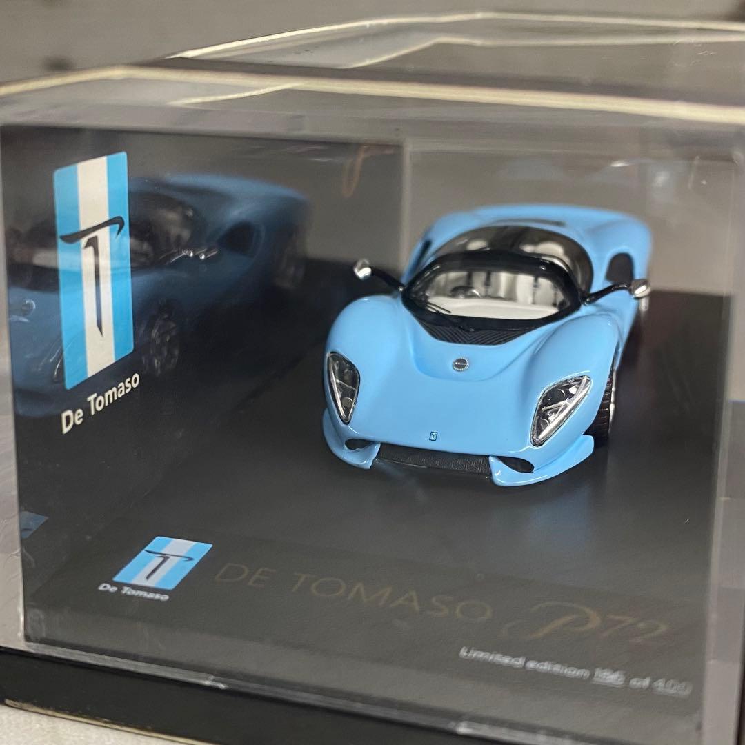 【希少】Peako 1/64 De Tomaso P72 Baby Blue