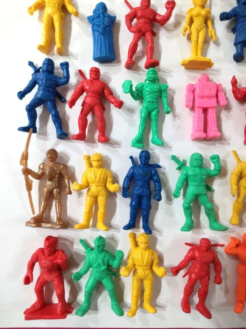 匿名配送 東映 戦隊 特撮 特警 ジライヤ 等フィギュア 消しゴム 昭和レトロ