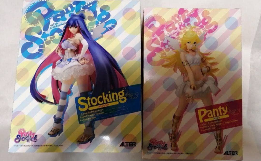 送料無料　未使用　Panty & Stocking フィギュアセット　アルター