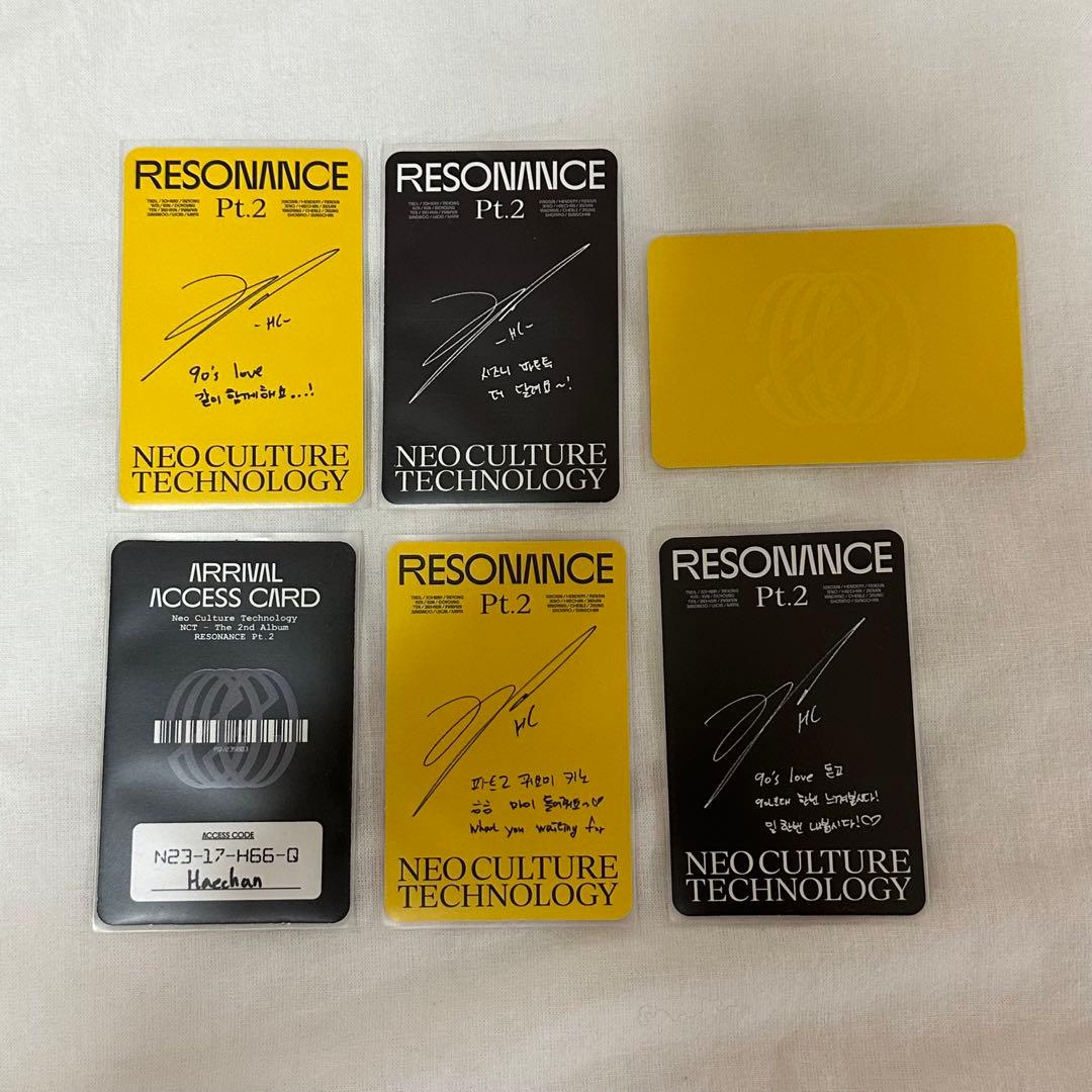 NCT ヘチャン トレカ 2020 pt.2