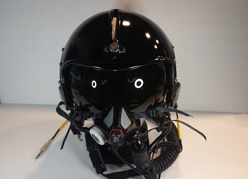 フライトヘルメット＆酸素マスク