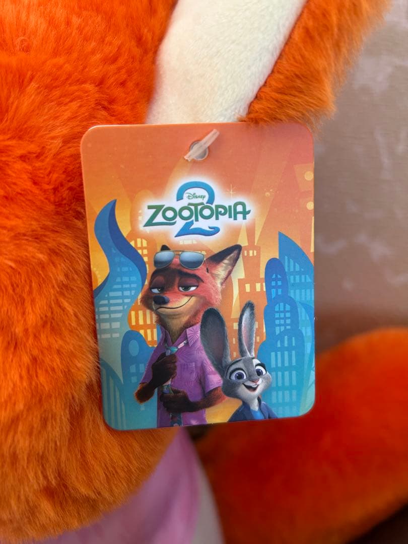 ズートピア2 ニック・ワイルド　ぬいぐるみ