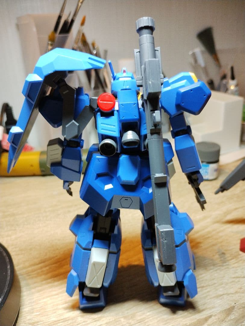 HG メッサー　グスタフ・カール　組み立て済み＋ガルバルディβクリアカラー