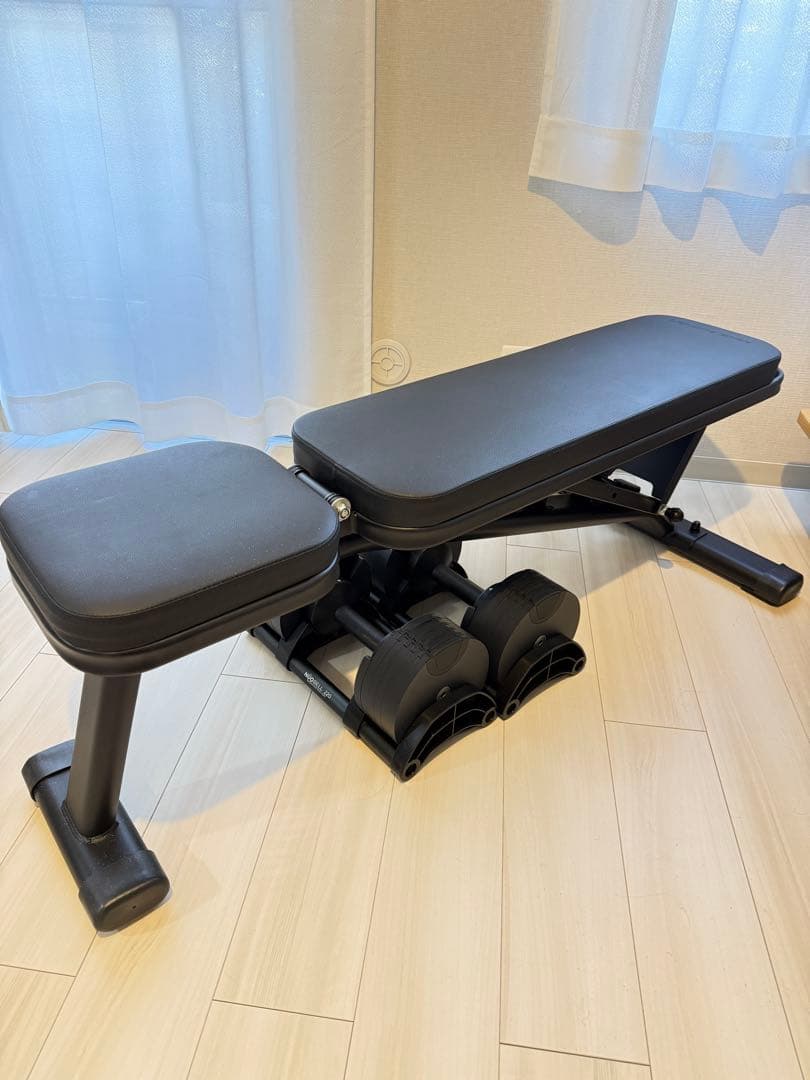 フレックスベル20kg 2kg刻み 2個セット＋リーディングエッジベンチ台