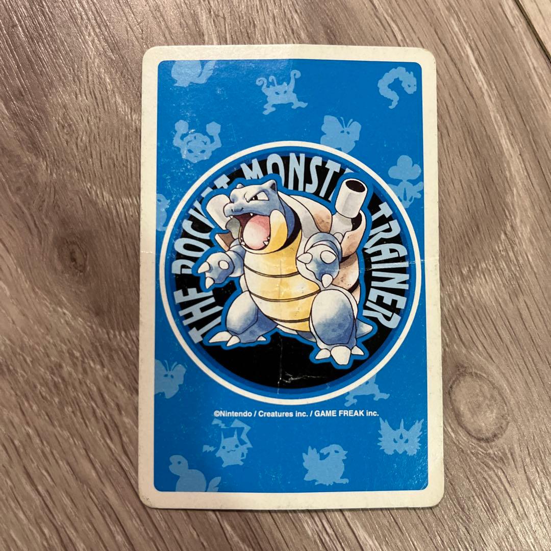 『はっちゃんさん専用』　　【希少、欠品なし！】ポケットモンスタートランプ　青