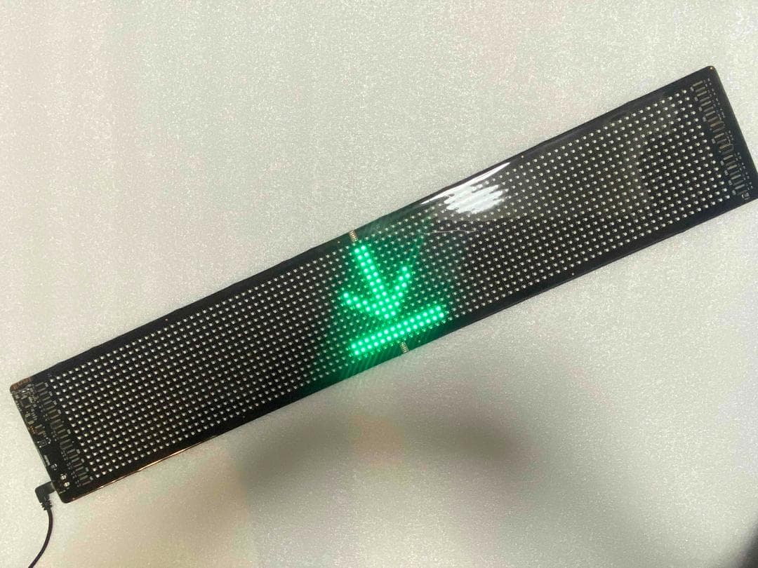 ★レア？未使用 残１★新LEDサインボード（パトサイン風）あおり運転抑止などに！