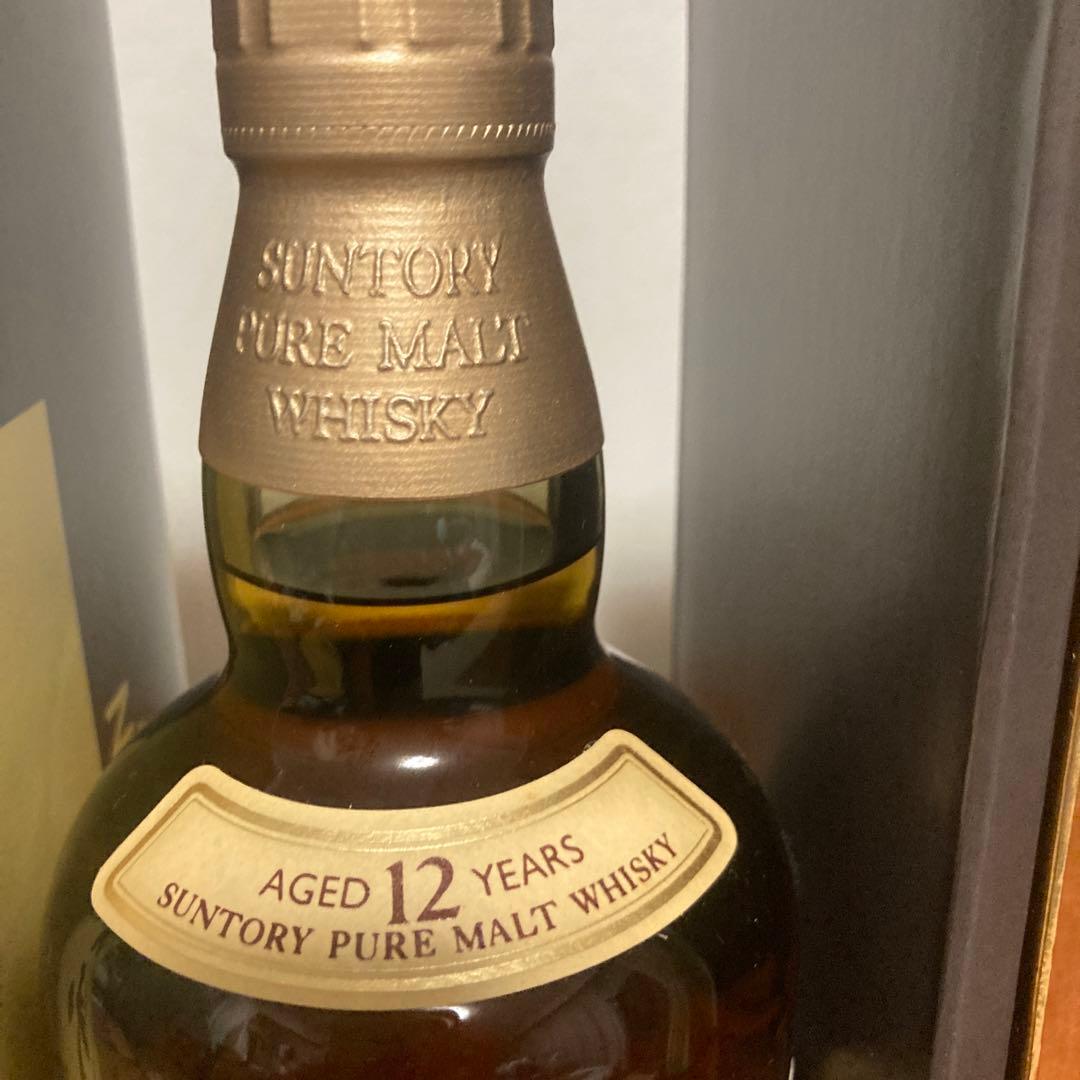 サントリー　山崎12年　ピュアモルトウイスキー