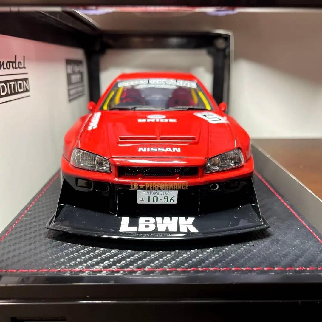 イグニッションモデル LB-ER34 スーパーシルエット スカイライン 1/18